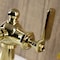 Kingston Brass KSD3542KL Single-Handle Bathroom Faucet with Push Pop-Up, Polished Brass KSD3542KL - alternate 4